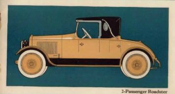 1921 Auburn Beauty Six 6-39 Roadster