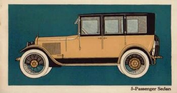 1921 Auburn Beauty Six 6-39 Sedan
