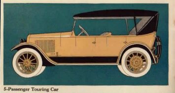 1921 Auburn Beauty Six 6-39 Touring Car