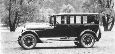 1925 Hudson Super Six Series O 7 Pass Sedan