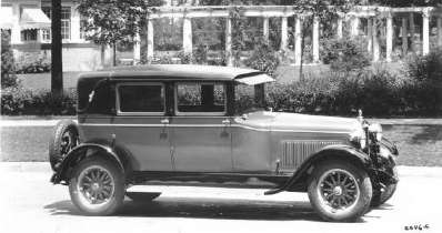 1927 Hudson Super Six Series O 4 Pass Brougham