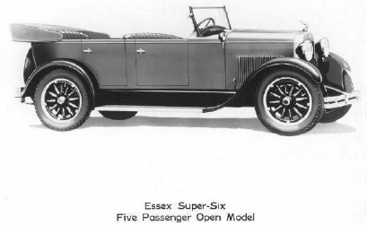 1928 Essex Super Six 5 Pass Touring