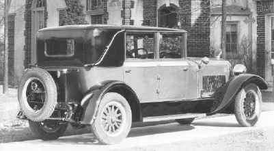 1928 Hudson Super 6 Series O 5 Pass Custom Landau Sedan
