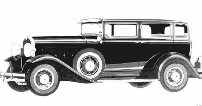 1930 Hudson Great 8 Series T 5 Pass Sedan