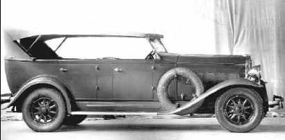 1930 Hudson Great 8 Series U 7 Pass Phaeton