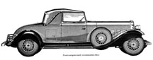 1931 Cadillac V12 Convertible Coupe 4735