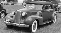 1937 Cadillac V8 Fleetwood Convertible Sedan 7029