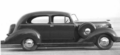 1937 Hudson 8 Custom Touring Brougham Model 75 RHD