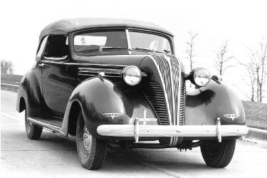 1937 Hudson Custom 8 Convertible Brougham