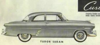 1953 Customline Tudor Sedan
