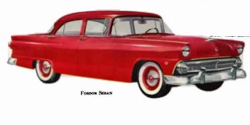 1955 Mainline Fordor Sedan