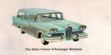 1958 Edsel 4-door, 6-Pass Bermuda