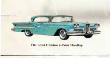 1958 Edsel Citation 4-door Hardtop
