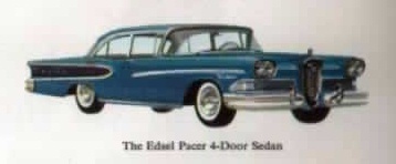1958 Edsel Pacer 4-door Sedan