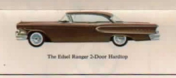 1958 Edsel Ranger 2-door Hardtop