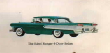 1958 Edsel Ranger 4-door Sedan