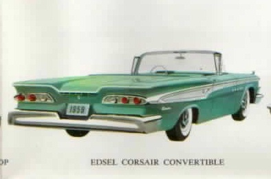 1959 Edsel Corsair Convertible