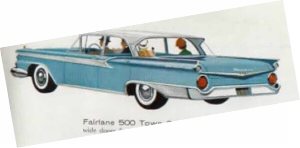 1959 Ford Fairlane 500 Town Sedan