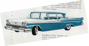 1959 Ford Fairlane Club Sedan