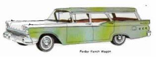 1959 Ford Fordor Ranch Wagon