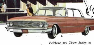 1961 Ford Fairlane 500 Town Sedan