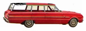 1963 Ford Falcon Deluxe 4-Door Wagon