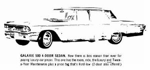 1963 Ford Galaxie 500 4-Door Sedan