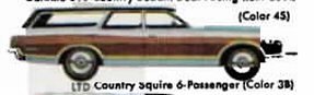 1973 Ford LTD Country Squire 6-Passenger